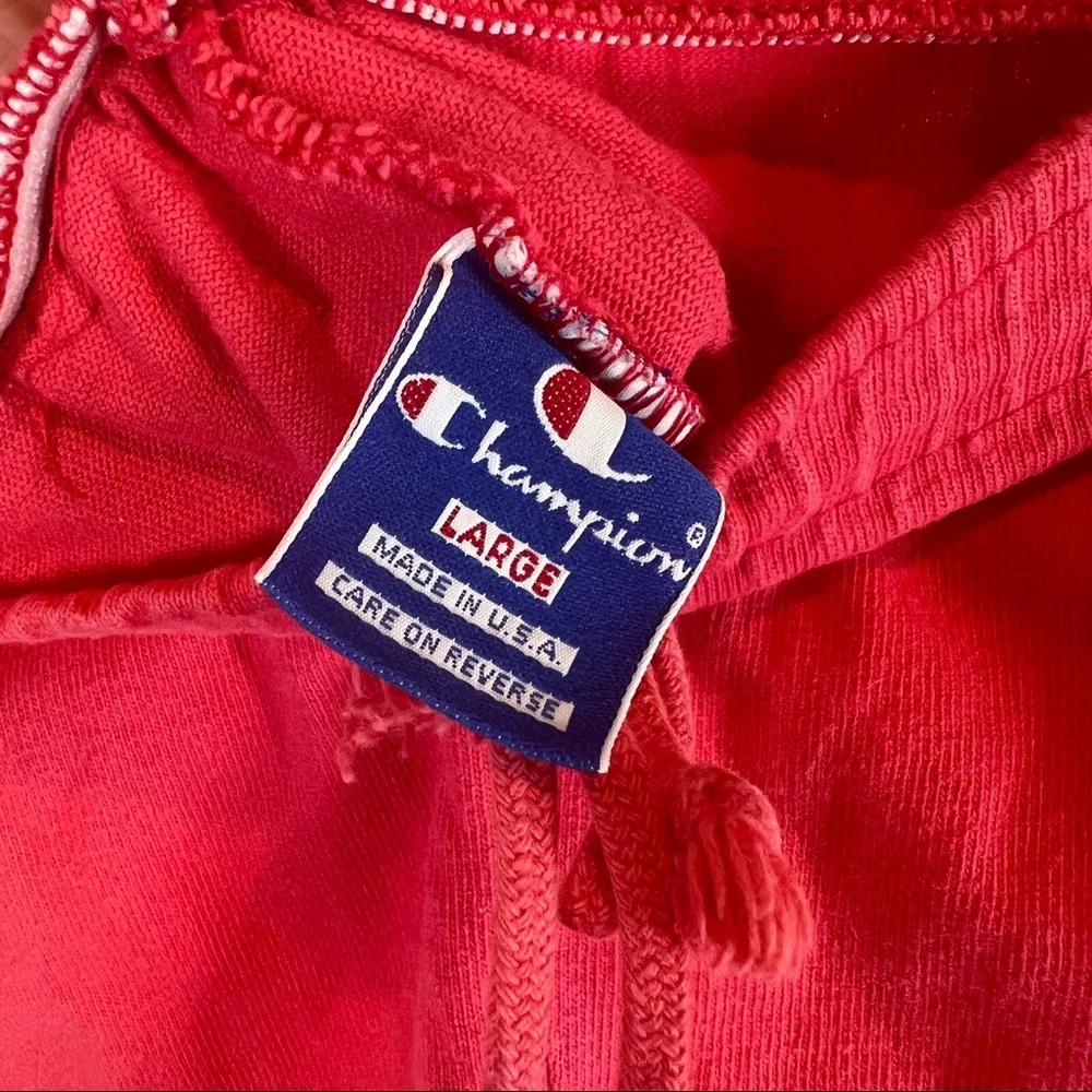 Vintage Champion Logo Sweat Shorts - Picture 6 of 6